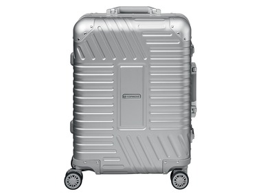 TOPMOVE® Hliníkový kufor 32 l, strieborný