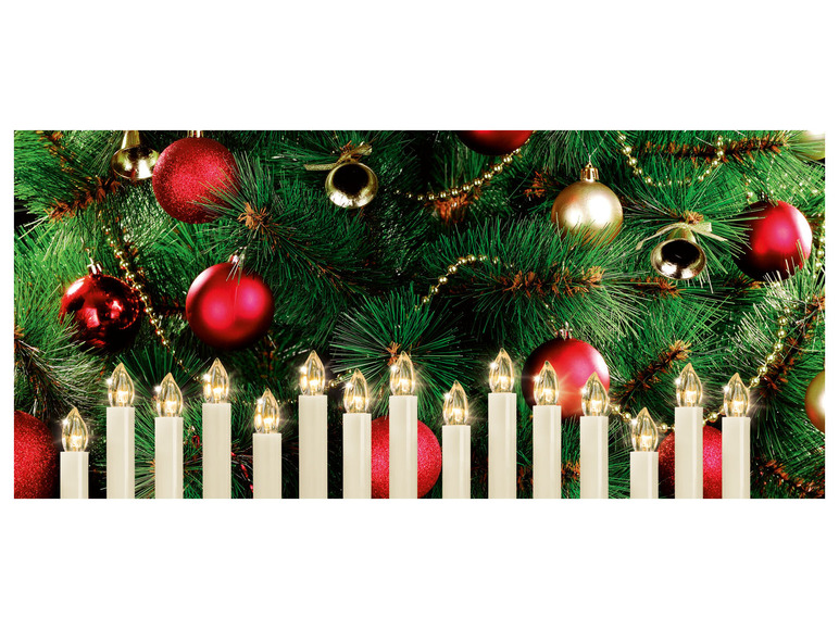 Prejsť na zobrazenie na celú obrazovku: LIVARNO HOME Bezkáblové LED sviečky na vianočný stromček, 15 kusov – obrázok 11