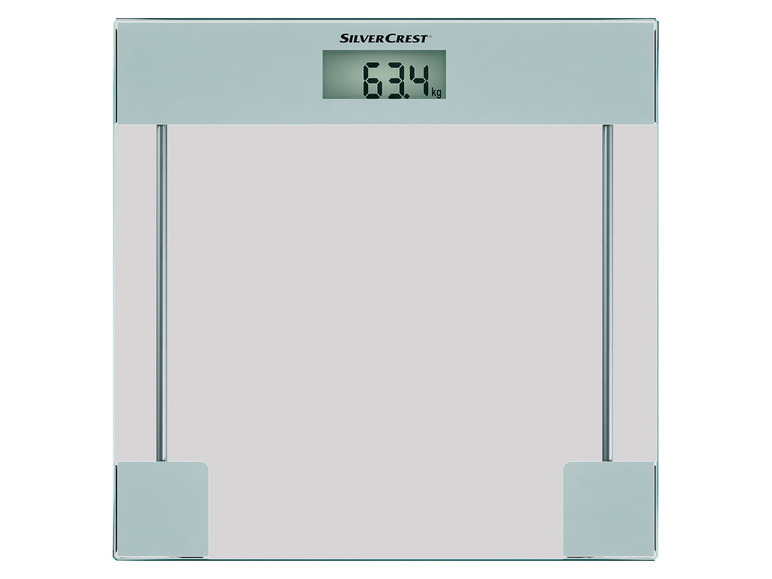 Prejsť na zobrazenie na celú obrazovku: Silvercrest Personal Care Sklenená osobná váha SPWE180 A1 – obrázok 1