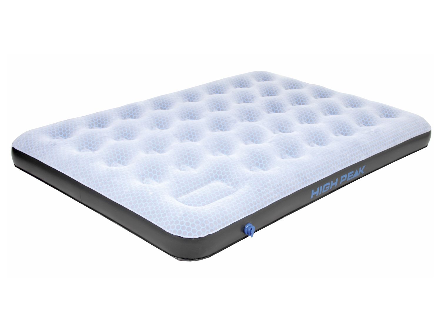 HIGH PEAK Nafukovací matrac Comfort Plus s integrovanou pumpou (Double: cca 197 x 138 x 20 cm)