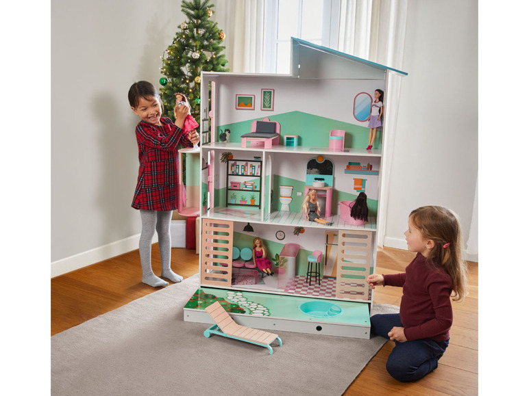 Prejsť na zobrazenie na celú obrazovku: Playtive Drevený domček pre bábiky – obrázok 5