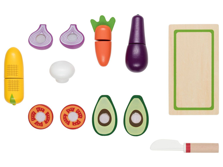 Prejsť na zobrazenie na celú obrazovku: Playtive Drevené potraviny - zelenina – obrázok 3