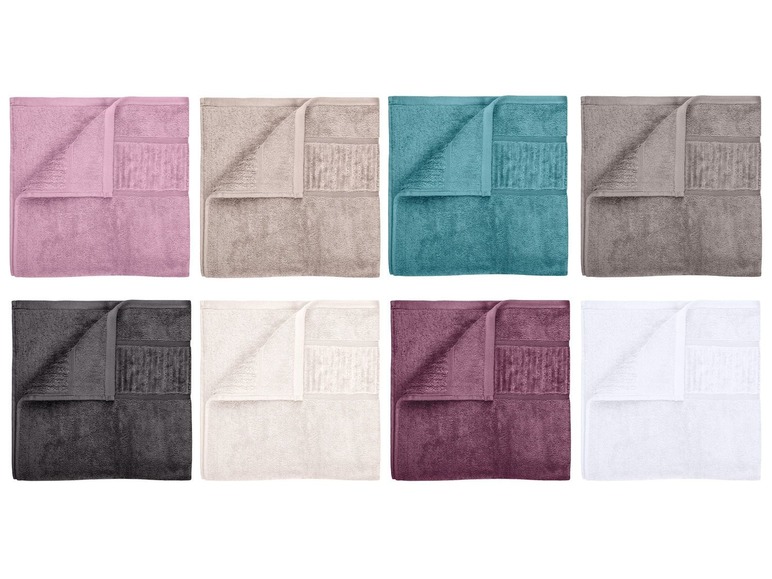 Sada uterákov v rôznych farbách.