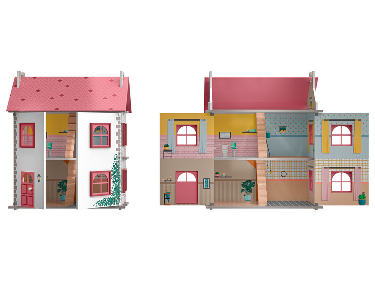 Prejsť na zobrazenie na celú obrazovku: PLAYTIVE® Drevený domček pre bábiky – obrázok 9
