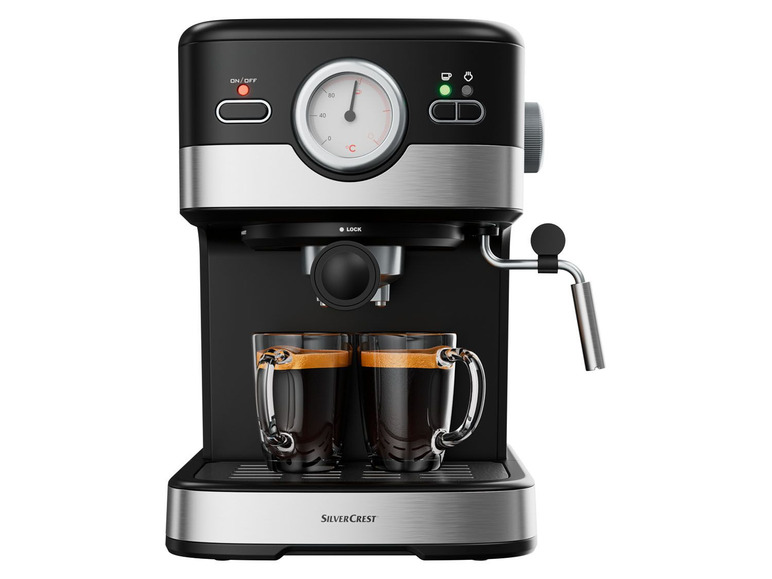 Prejsť na zobrazenie na celú obrazovku: SILVERCREST Espresso kávovar SEM 1100 C3 – obrázok 5