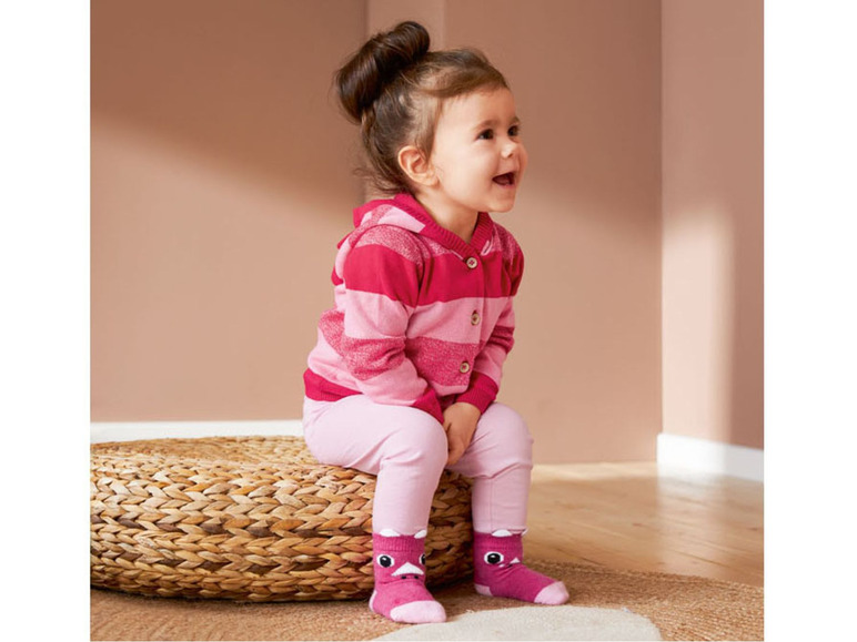 Prejsť na zobrazenie na celú obrazovku: LUPILU® Dievčenský bavlnený sveter pre bábätká BIO – obrázok 3
