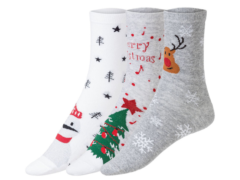 Prejsť na zobrazenie na celú obrazovku: ESMARA® Dámske vianočné ponožky, 3 páry – obrázok 10