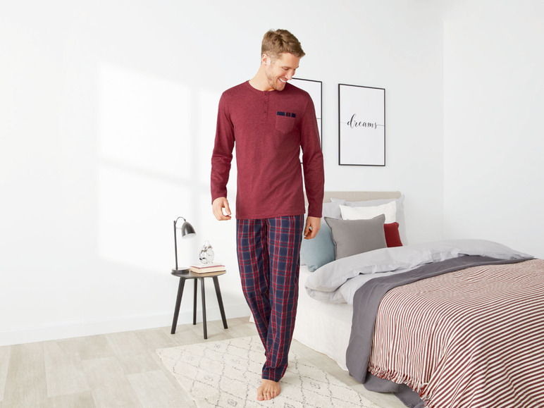 Prejsť na zobrazenie na celú obrazovku: LIVERGY® Pánske pyžamo s bavlnou – obrázok 16