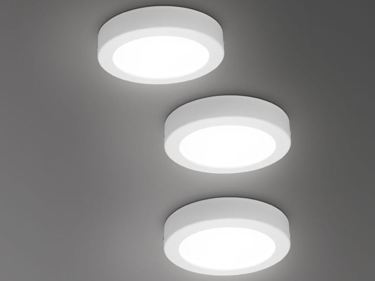 Prejsť na zobrazenie na celú obrazovku: LIVARNO home LED stropné svietidlá, 3 kusy – obrázok 3