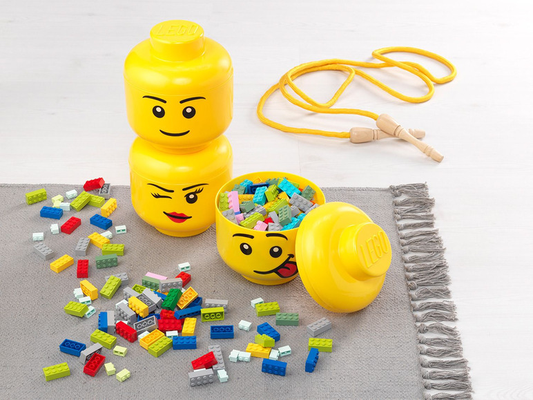 Prejsť na zobrazenie na celú obrazovku: Úložný box - Lego hlava S – obrázok 2