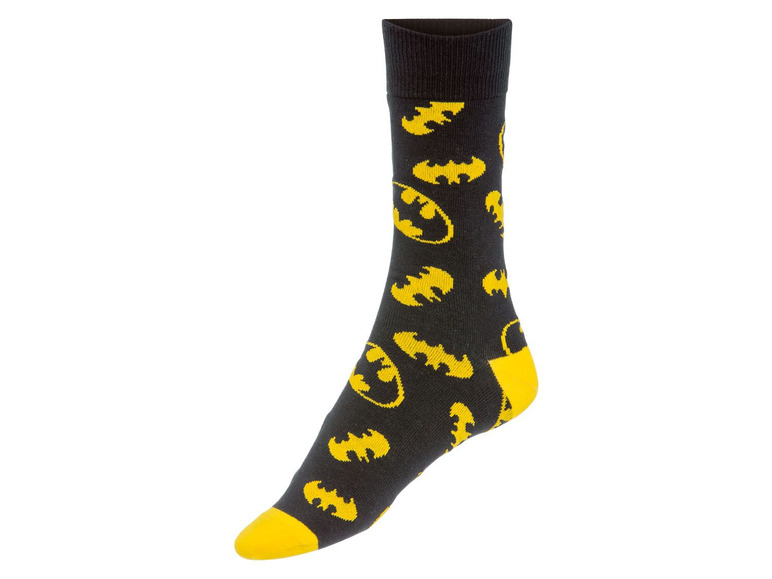 Prejsť na zobrazenie na celú obrazovku: LIVERGY Pánske ponožky Batman, 3 páry – obrázok 5
