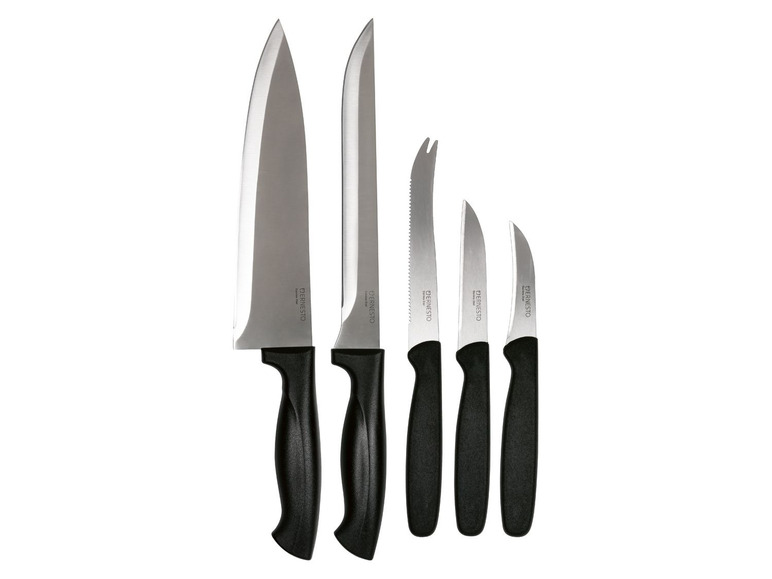 Prejsť na zobrazenie na celú obrazovku: ERNESTO® Súprava kuchynských nožov, 5-dielna – obrázok 2