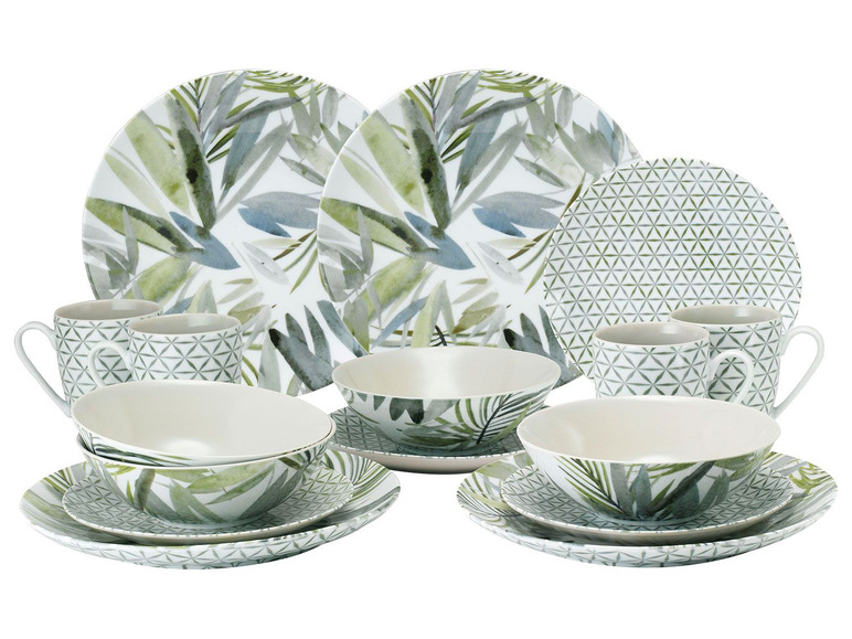 Prejsť na zobrazenie na celú obrazovku: vanWell Porcelánová jedálenská súprava, 16-dielna – obrázok 2