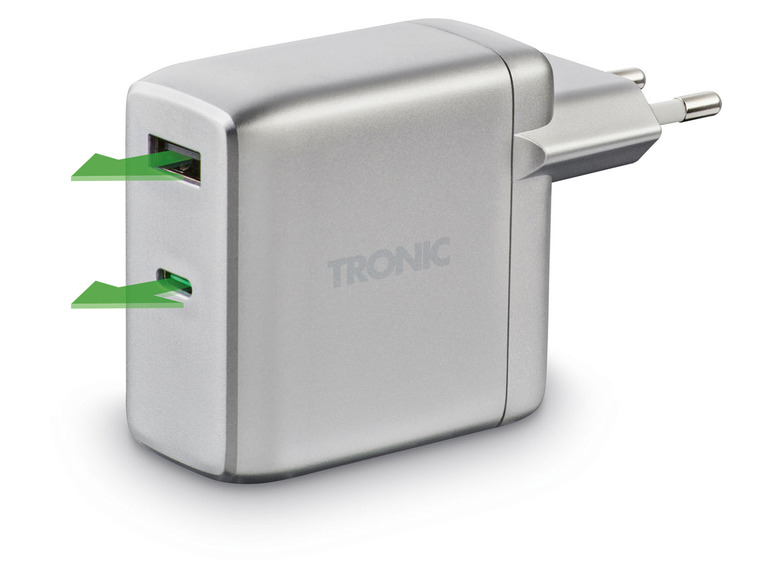Prejsť na zobrazenie na celú obrazovku: TRONIC® Nástenná nabíjačka Dual PD, 60 W – obrázok 8