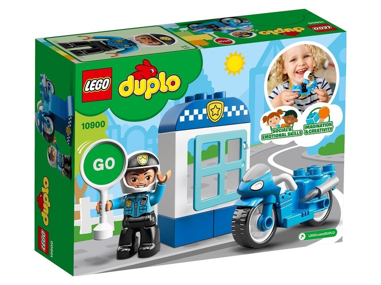 Prejsť na zobrazenie na celú obrazovku: LEGO® DUPLO® Policajná motorka 10900 – obrázok 2