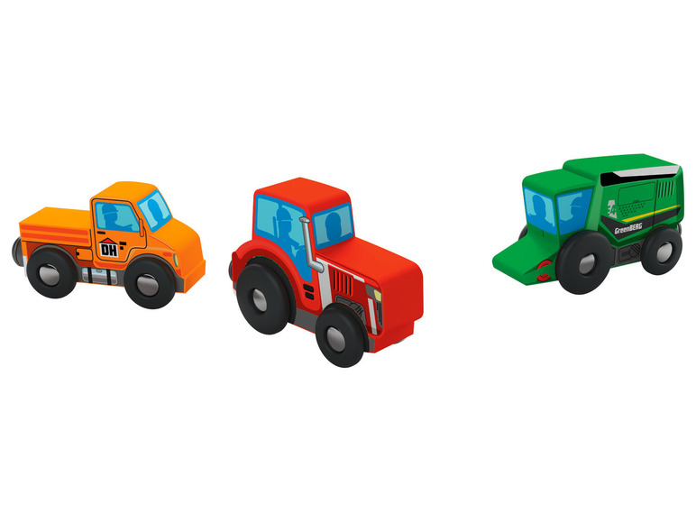 Prejsť na zobrazenie na celú obrazovku: Playtive Súprava drevených autíčok, 3-dielna – obrázok 7