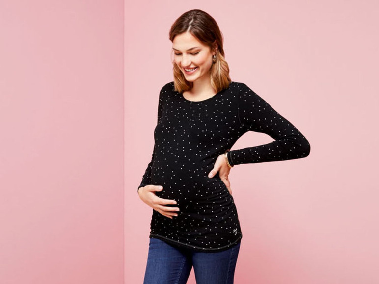 Prejsť na zobrazenie na celú obrazovku: esmara® Dámske dlhé tehotenské tričko – obrázok 3