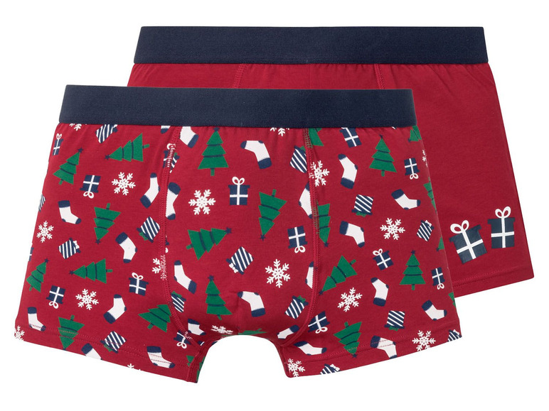 Prejsť na zobrazenie na celú obrazovku: LIVERGY® Pánske boxerky s vianočným motívom, 2 kusy – obrázok 6