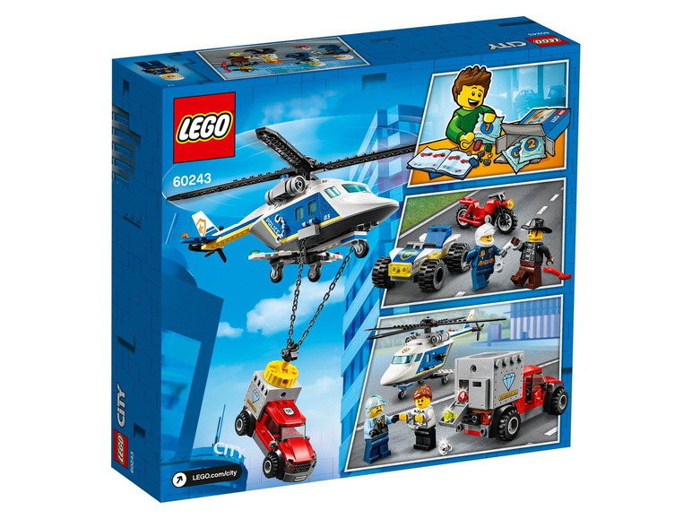 Prejsť na zobrazenie na celú obrazovku: LEGO® City Prenasledovanie helikoptérou 60243 – obrázok 2