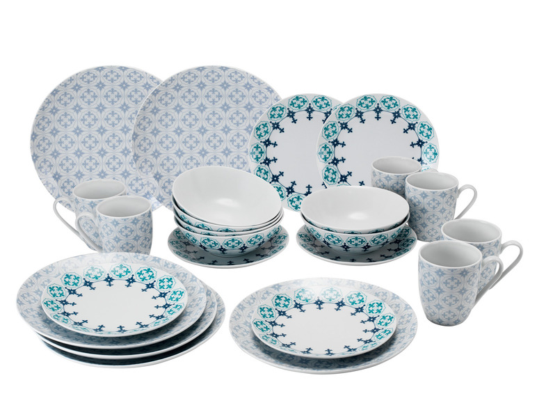 Prejsť na zobrazenie na celú obrazovku: vanWell Porcelánová jedálenská súprava Sina – obrázok 3