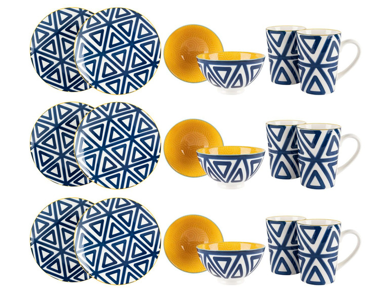 Prejsť na zobrazenie na celú obrazovku: ERNESTO® Súprava porcelánového kuchynského riadu, 18-dielna – obrázok 12