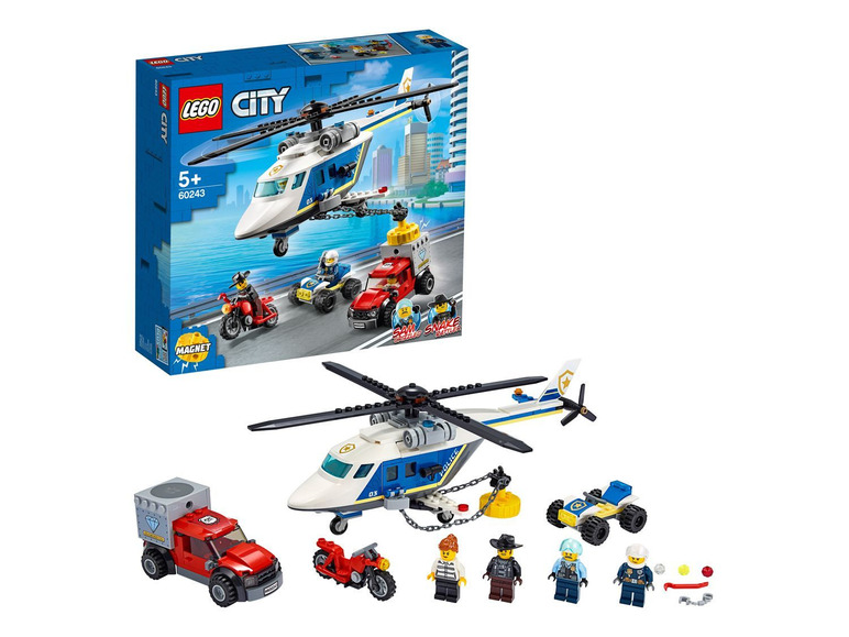 Prejsť na zobrazenie na celú obrazovku: LEGO® City Prenasledovanie helikoptérou 60243 – obrázok 9