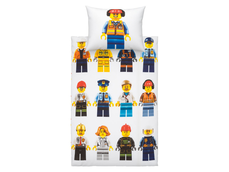 Prejsť na zobrazenie na celú obrazovku: LEGO City Detská posteľná bielizeň, 140 x 200 cm – obrázok 2