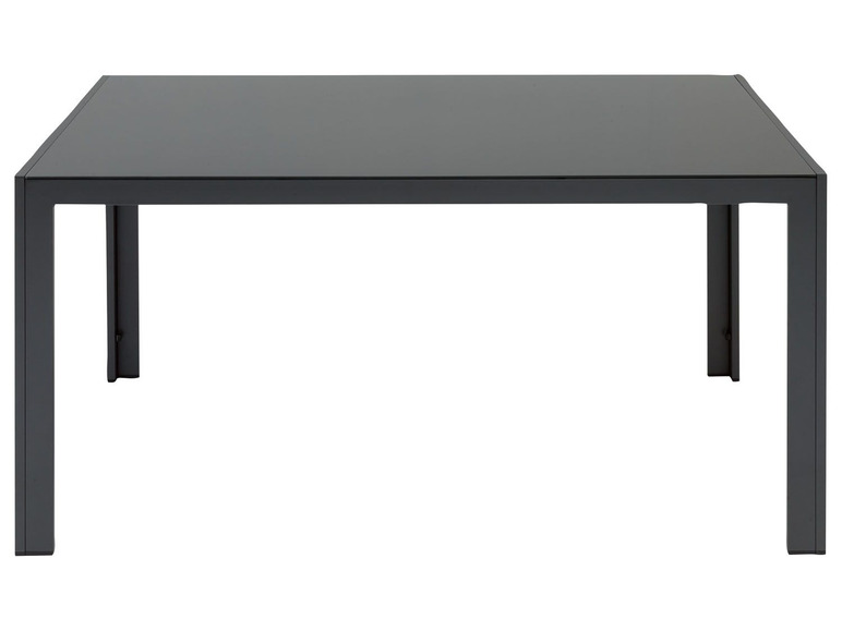 Prejsť na zobrazenie na celú obrazovku: florabest Hliníkový stôl so sklenenou doskou ALU, čierna – obrázok 6
