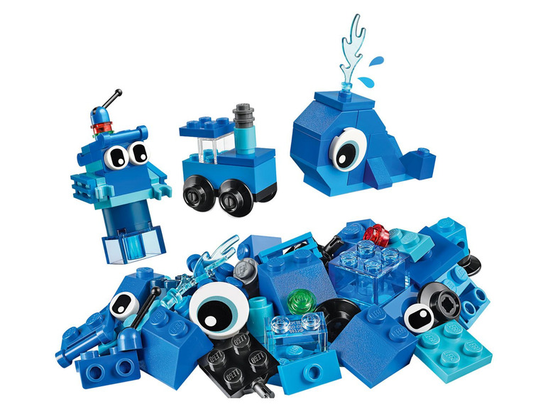 Prejsť na zobrazenie na celú obrazovku: LEGO® Classic 11006 Modré kreatívne kocky – obrázok 3
