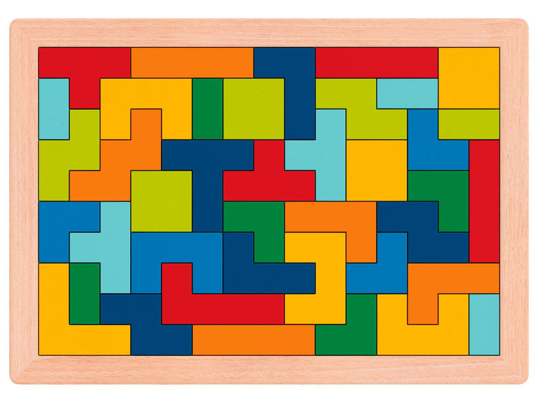 Prejsť na zobrazenie na celú obrazovku: Playtive Puzzle labyrint / Puzzle pre roztriedenie / Geoboard / Tetromino – obrázok 10