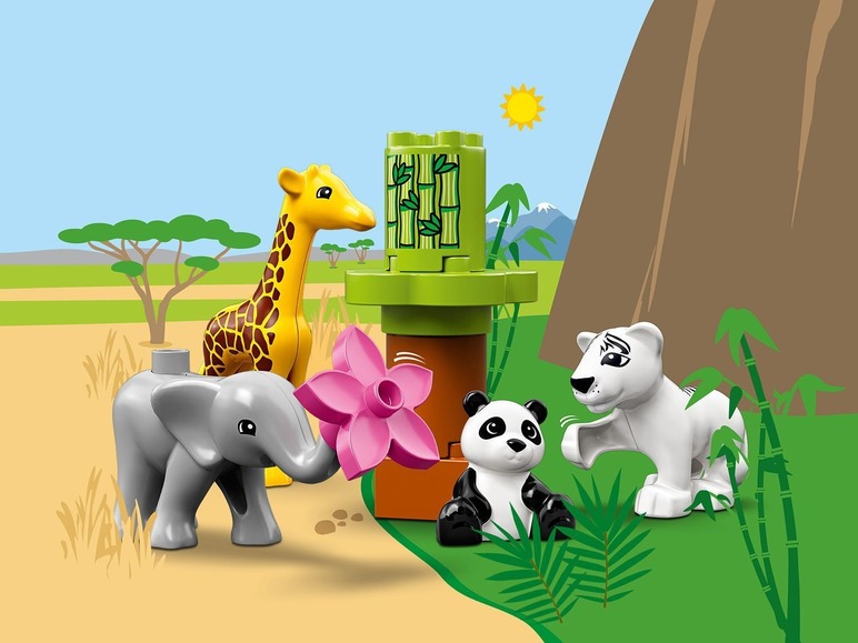 Prejsť na zobrazenie na celú obrazovku: LEGO® DUPLO® 10904 Zvieracie mláďatká – obrázok 4