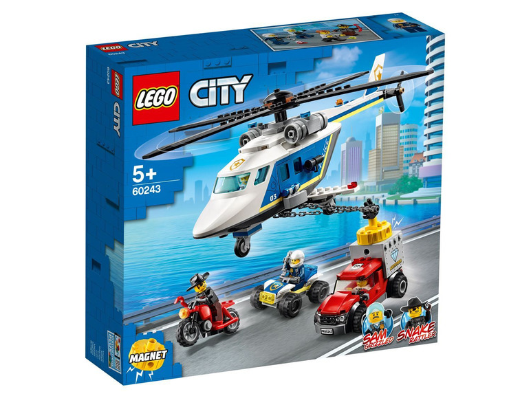Prejsť na zobrazenie na celú obrazovku: LEGO® City Prenasledovanie helikoptérou 60243 – obrázok 1