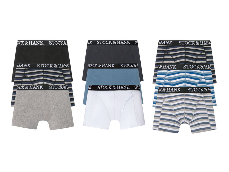 Prejsť na zobrazenie na celú obrazovku: Stock&Hank Pánske boxerky, 3 kusy – obrázok 1
