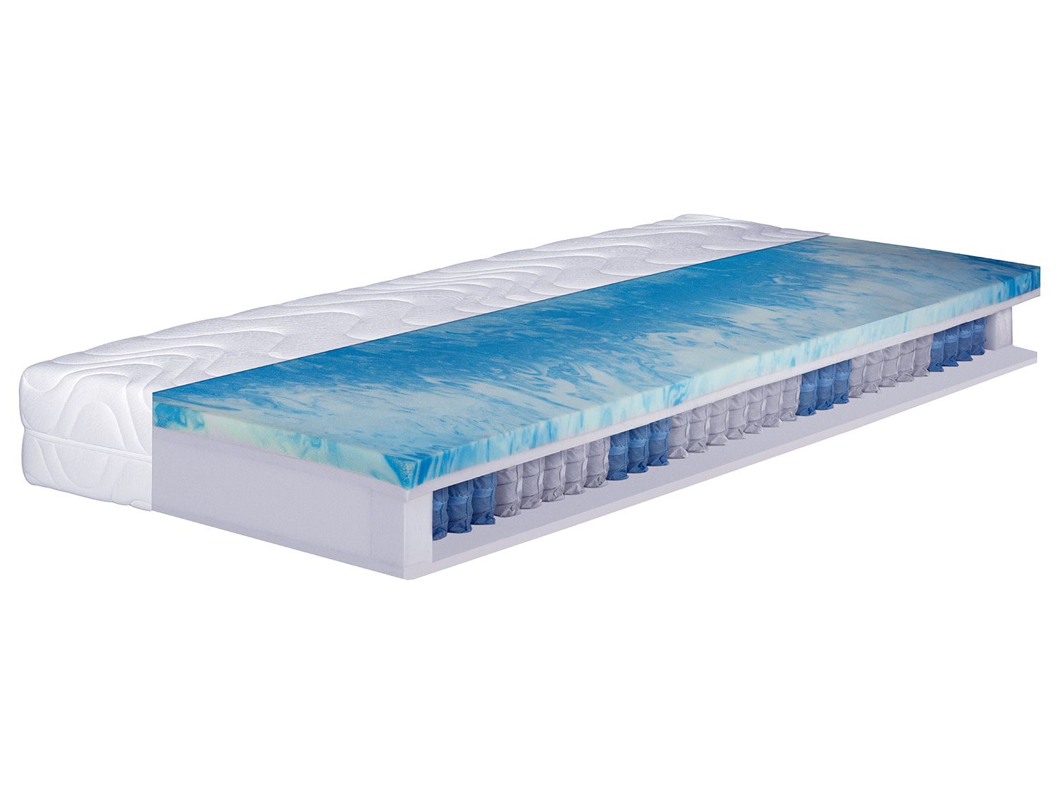 BeCo 7-zónový taštičkový matrac Pro Gel Perfekt TFK (H3, 90 x 190 cm)