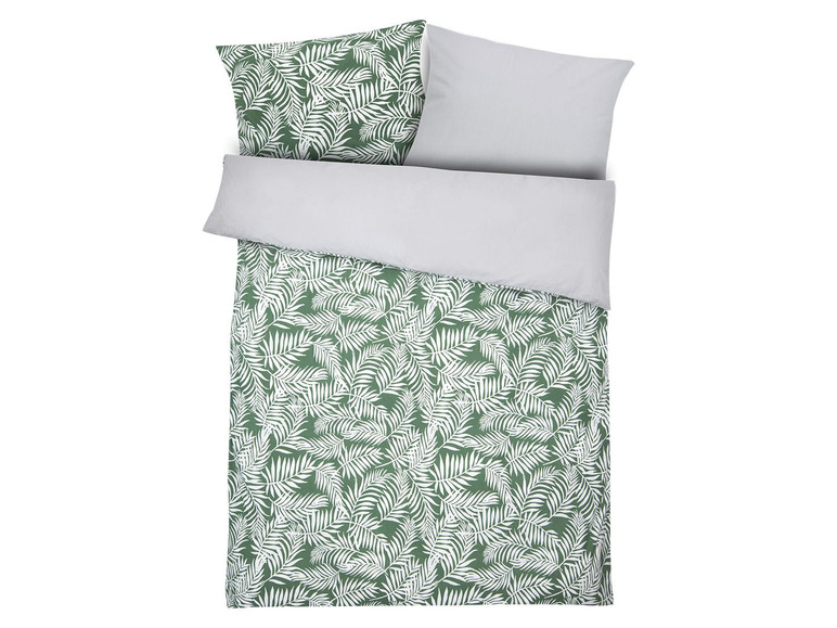 Prejsť na zobrazenie na celú obrazovku: Biberna Bavlnená posteľná bielizeň Renforcé tropická papraď, 140 x 200 cm – obrázok 4