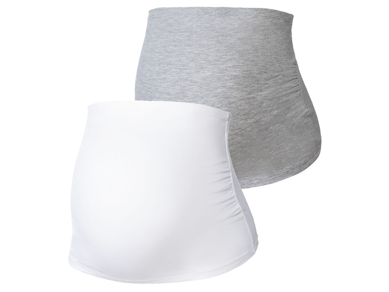 Prejsť na zobrazenie na celú obrazovku: ESMARA® Dámsky tehotenský pás na predĺženie trička, 2 kusy – obrázok 2