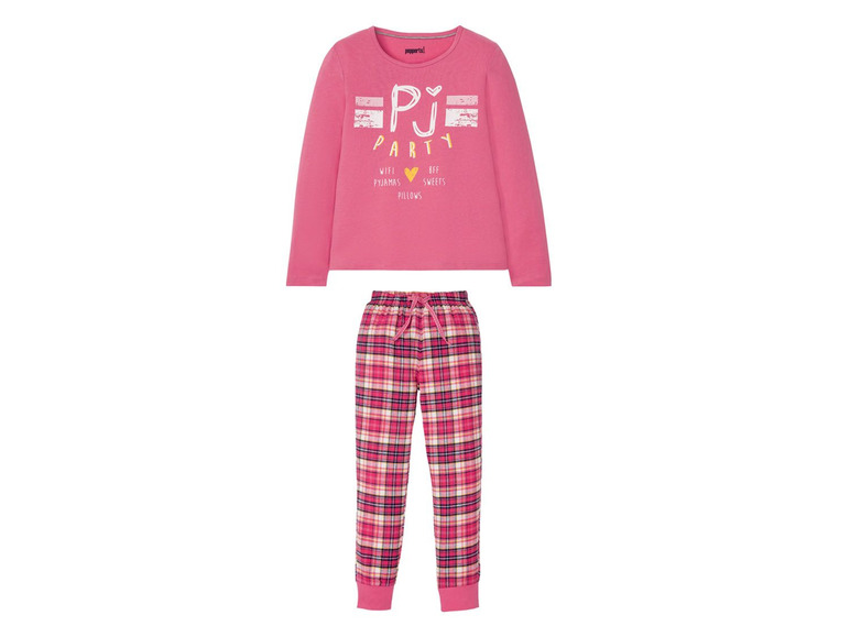 Prejsť na zobrazenie na celú obrazovku: PEPPERTS® Dievčenské flanelové pyžamo s dlhým rukávom – obrázok 3