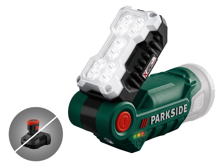 Prejsť na zobrazenie na celú obrazovku: PARKSIDE® Aku LED pracovné svetlo PLLA 12 V B2 - bez batérie – obrázok 1