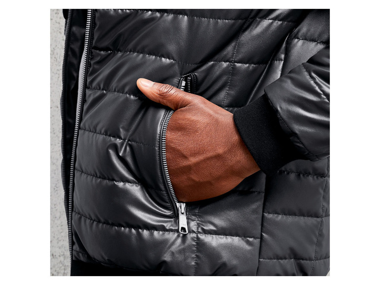 Prejsť na zobrazenie na celú obrazovku: LIVERGY® Pánska prešívaná bunda v imitácii kože – obrázok 7