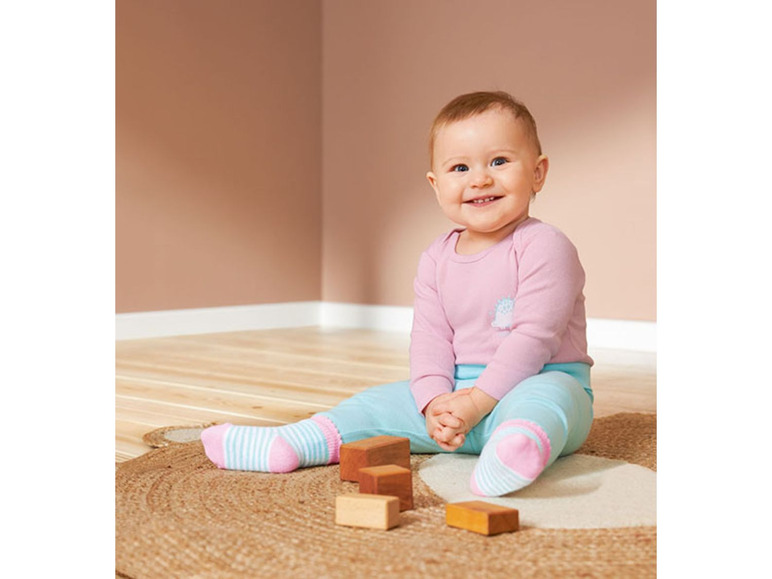 Prejsť na zobrazenie na celú obrazovku: LUPILU® Dievčenská súprava pre bábätká BIO, 3-dielna – obrázok 3