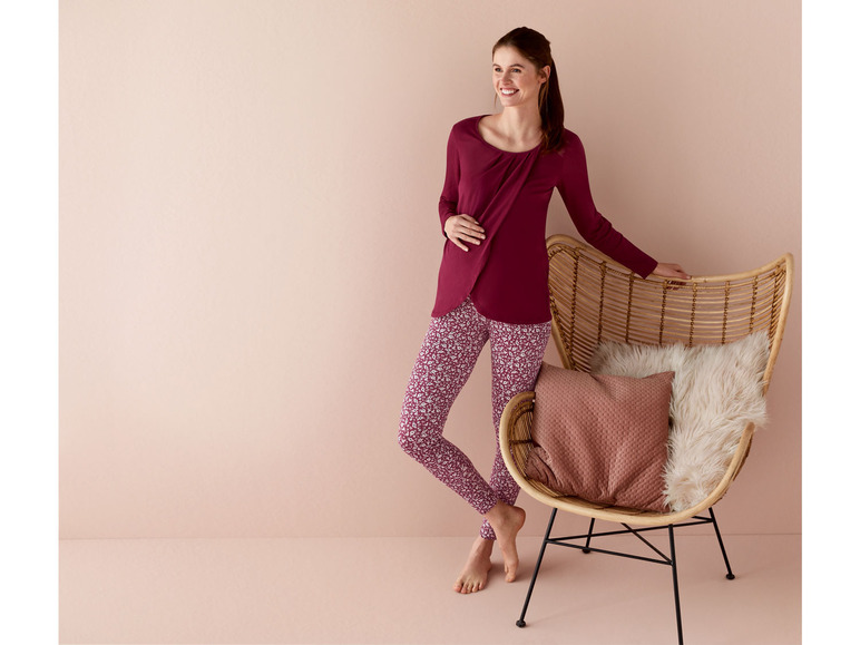 Prejsť na zobrazenie na celú obrazovku: esmara Dámske bavlnené tehotenské pyžamo BIO – obrázok 24