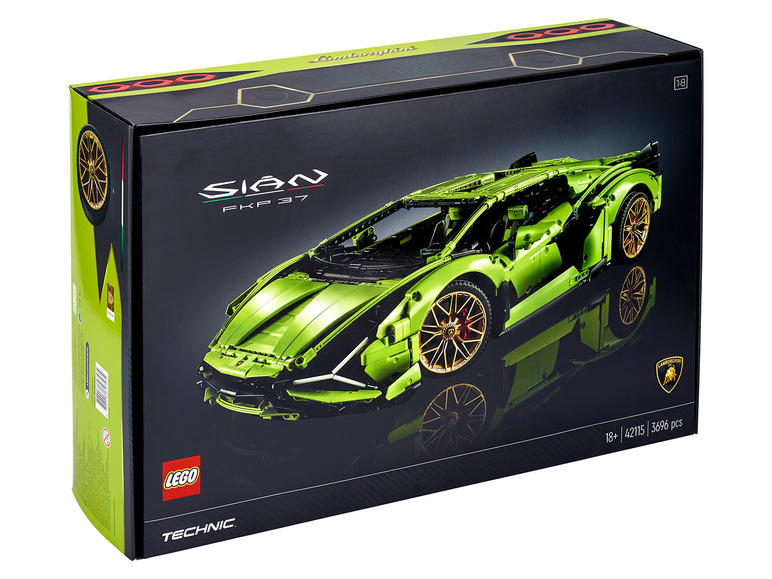 Prejsť na zobrazenie na celú obrazovku: LEGO® Technic Lamborghini Sián FKP 37 42115 – obrázok 1