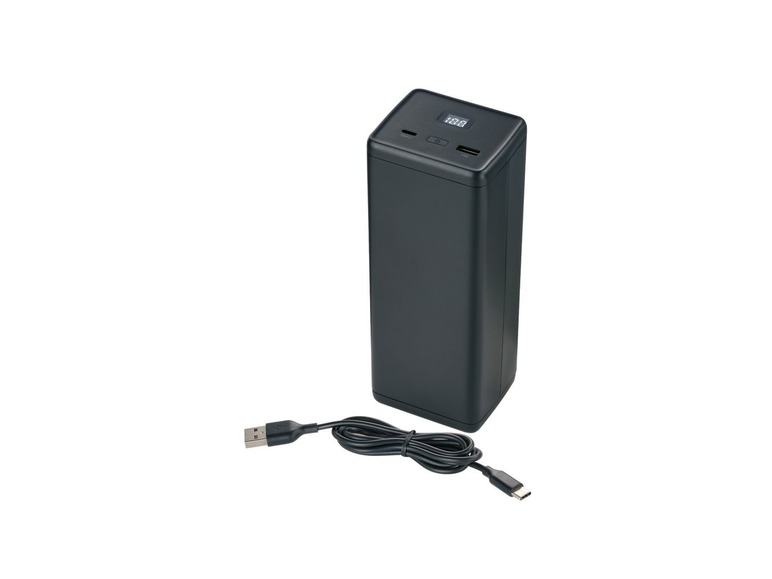 Prejsť na zobrazenie na celú obrazovku: TRONIC® Powerbanka 6.400 mAh so zásuvkou USB A a USB C – obrázok 1