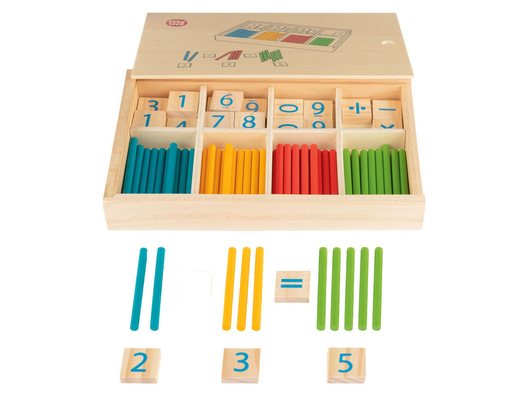Prejsť na zobrazenie na celú obrazovku: PLAYTIVE® Drevená náučná hra Montessori – obrázok 4