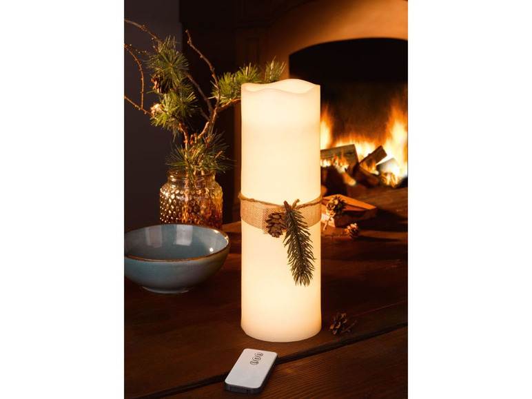 Prejsť na zobrazenie na celú obrazovku: Melinera LED dekoratívna vosková sviečka – obrázok 8