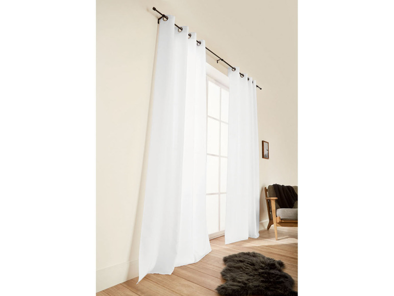 Prejsť na zobrazenie na celú obrazovku: LIVARNO home Závesy, 135 x 254 cm, 2 kusy – obrázok 3