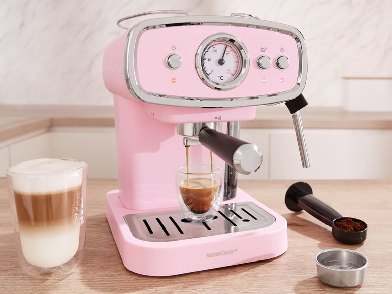 Prejsť na zobrazenie na celú obrazovku: SILVERCREST® KITCHEN TOOLS Espresso kávovar SEM 1050 A1, ružový – obrázok 7