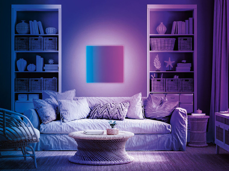 Prejsť na zobrazenie na celú obrazovku: Livarno Home LED panel s tečúcimi farebnými efektmi – obrázok 11