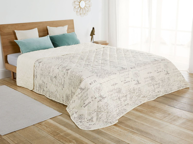 Prejsť na zobrazenie na celú obrazovku: MERADISO® Obojstranná prikrývka na posteľ Vintage, 250 x 260 cm – obrázok 18