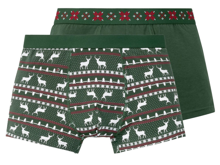 Prejsť na zobrazenie na celú obrazovku: LIVERGY® Pánske boxerky s vianočným motívom, 2 kusy – obrázok 10
